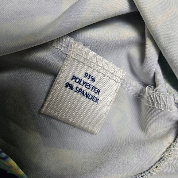 Ava Lynn Resort Dress Nautical Seahorse Colorful Peru Sundress Shift Womens M - Picture 12 of 15